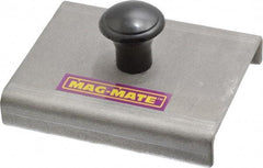 Mag-Mate - 2-1/2" Long, 9/16" Magnet Height, 45 Lb Max Pull Magnetic Print Holder - 22.5 Lb Average Magnetic Pull - Exact Industrial Supply