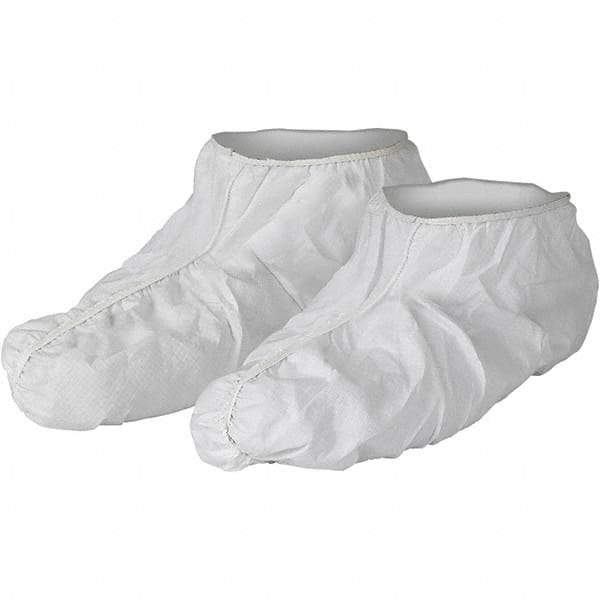 KleenGuard - Size Universal, SMMMS, Standard Shoe Cover - White, Non-Chemical Resistant - Exact Industrial Supply