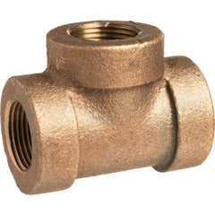Brass & Chrome Pipe Fittings; Fitting Type: Tee; Material Grade: CA360; Connection Type: Threaded; Fitting Shape: Tee; Thread Standard: NPT; Class: 250; Lead Free: No; Standards: ANSI B16.15; ASME B1.20.1