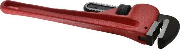 Value Collection - 14" Steel Straight Pipe Wrench - 2" Pipe Capacity - Exact Industrial Supply