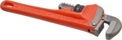 Ridgid - 6" Cast Iron Straight Pipe Wrench - 3/4" Pipe Capacity - Exact Industrial Supply