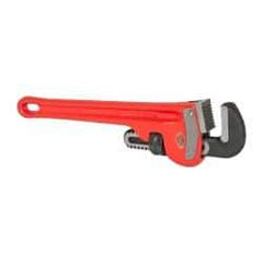 Ridgid - 10" Cast Iron Straight Pipe Wrench - 1-1/2" Pipe Capacity - Exact Industrial Supply