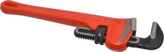 Ridgid - 12" Cast Iron Straight Pipe Wrench - 2" Pipe Capacity - Exact Industrial Supply