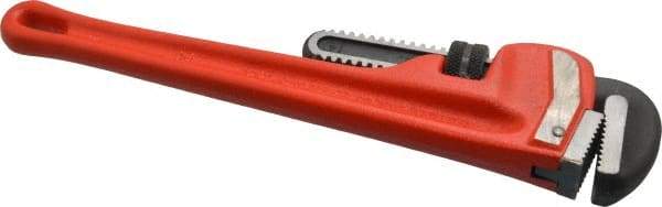 Ridgid - 14" Cast Iron Straight Pipe Wrench - 2" Pipe Capacity - Exact Industrial Supply