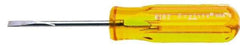 Xcelite - Standard Slotted Screwdriver - Round Shank, Acetate Handle - Exact Industrial Supply