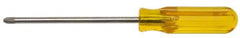 Xcelite - #3, 10-1/2" OAL, Standard Phillips Screwdriver - 6" Blade Length, Round Shank, Acetate Handle - Exact Industrial Supply