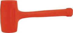 Stanley - 42 oz Head 2-15/32" Face Diam Soft Face Urethane Dead Blow Hammer - 14-3/8" OAL, Composite Handle - Exact Industrial Supply