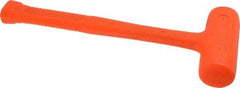 Stanley - 18 oz Head 1-33/64" Face Diam Soft Face Urethane Dead Blow Hammer - 12-1/8" OAL, Composite Handle - Exact Industrial Supply