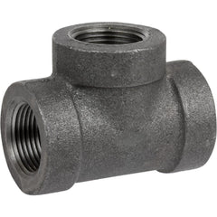 Black Pipe Fittings; Fitting Type: Tee; Fitting Size: 1″; Material: Malleable Iron; Finish: Black; Fitting Shape: Tee; Thread Standard: NPT; Connection Type: Threaded; Lead Free: No; Standards:  ™ASME ™B1.2.1;  ™ASME ™B16.3; ASTM ™A197;  ™UL ™Listed