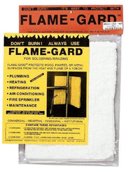 Made in USA - 50 Inch Long x 24 Inch Wide, Flame-Gard Non-Asbestos Roll - Exact Industrial Supply
