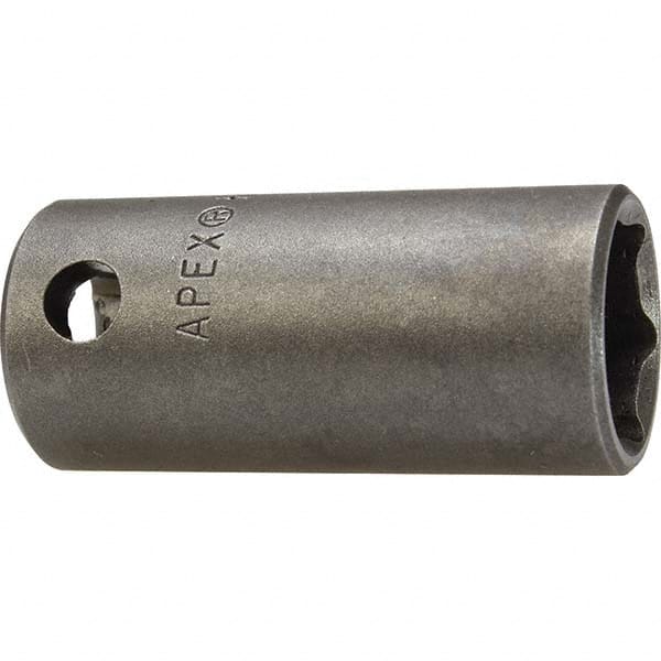 Impact Socket: 3/8″ Drive, 0.688″ Socket, Square Drive 6-Point, 1″ OAL