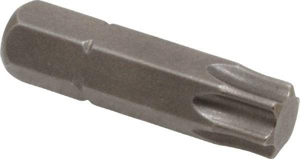 Apex - 1/4" Drive T40 Torx Screwdriver Bit - 1" OAL - Exact Industrial Supply