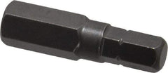 Apex - 8mm Hex Screwdriver Bit - 1/4" Drive, 1-1/4" OAL - Exact Industrial Supply