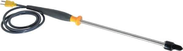 Fluke - -320 to 1112°F, K Ruggedized Surface, Thermocouple Probe - Exact Industrial Supply