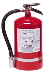 Kidde - 11 Lb, 1-A:10-B:C Rated, Halotron Fire Extinguisher - 7-1/4" Diam x 16.18" High, 125 psi, 15' Discharge in 11 sec, Steel Cylinder - Exact Industrial Supply