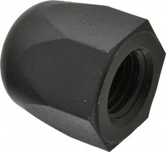 Morton Machine Works - 3/4-10" UNC, 1-1/4" Width Across Flats, Black Oxide Finish, Steel Acorn Nut - 1-3/8" Overall Height, TCMAI - Exact Industrial Supply