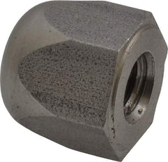 Morton Machine Works - 3/8-16" UNC, 3/4" Width Across Flats, Uncoated, Stainless Steel Acorn Nut - 3/4" Overall Height, Grade 303, TCMAI - Exact Industrial Supply