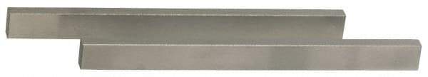 Starrett - 6" Long x 3/4" High x 1/4" Thick, Tool Steel Four Face Parallel - Sold as Matched Pair - Exact Industrial Supply