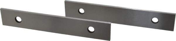 Value Collection - 6" Long x 1" High x 1/8" Thick, Tool Steel Parallel - 0.0002" Parallelism, Sold as Matched Pair - Exact Industrial Supply