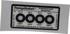 Tempil - 52/66/79/93°C Temp Indicating Label - Exact Industrial Supply