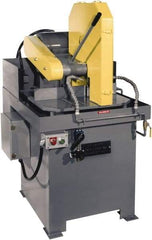 Kalamazoo - 20" Blade Diam, 1" Arbor Hole, Straight Chop & Cutoff Saw - 1,550 RPM, 20 hp, 220/440 Volts, 3 Phase - Exact Industrial Supply