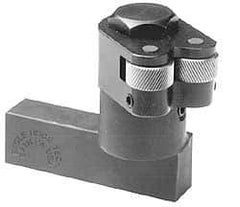 Knurlcraft - Neutral Cut, Diamond & Straight, 1/2" Wide 1/2" High x 3" Long Round Shank, Self Centering Bump Knurlers - 2 Knurls Required (Included), 1/2" Diam x 3/16" Wide Face, 3/16" Hole Diam, Series B - Exact Industrial Supply