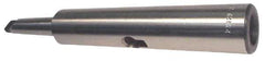Scully Jones - MT3 Inside Morse Taper, MT3 Outside Morse Taper, Extension Sleeve - Hardened & Ground Throughout, 7.56" Projection, 1.44" Body Diam - Exact Industrial Supply