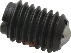 TE-CO - 1/2-13, 0.281" Ball Diam, 3/4" Body Length, 0.072" Max Ball Reach, Threaded Ball Plunger - Exact Industrial Supply