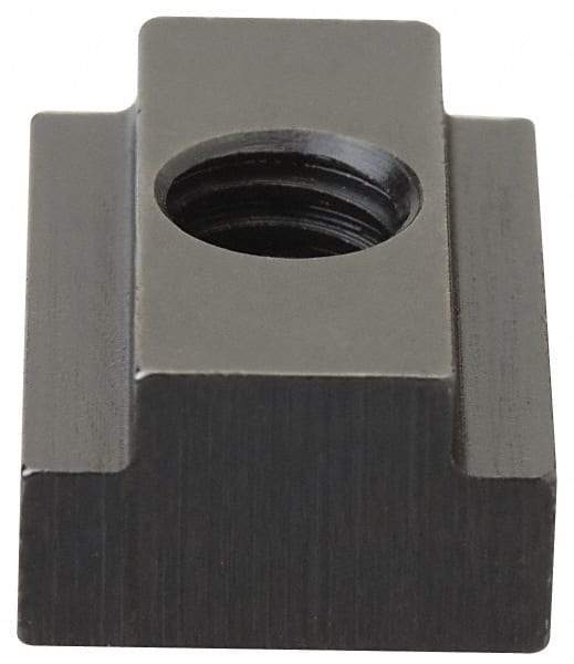 Gibraltar - M24x3.00 Blind Tapped T Slot Nut - 1-5/16" Slot Width, 51 x 24mm Base Width x Height, 51 x 32mm OAL x Height - Exact Industrial Supply