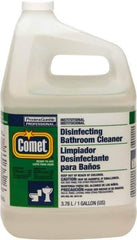 Comet USA LLC - 1 Gal Jug Liquid Bathroom Cleaner - Pleasant Scent, Disinfectant, General Purpose Cleaner - Exact Industrial Supply