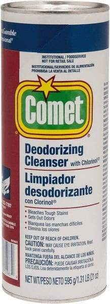 Comet USA LLC - 21 oz Can Powder Bathroom Cleaner - Unscented Scent, General Purpose Cleaner - Exact Industrial Supply