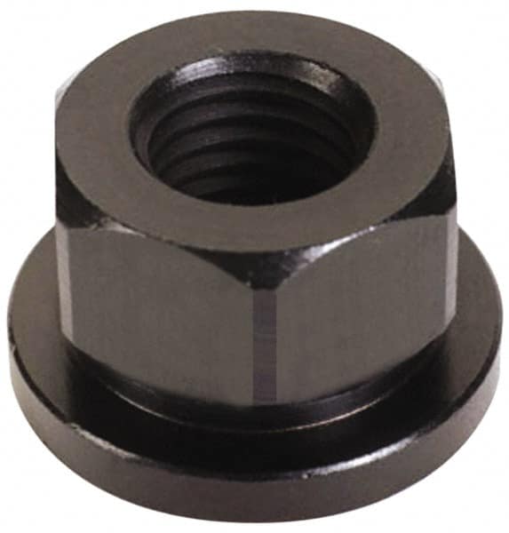 TE-CO - 5/8-18, 1-3/8" Flange Diam, 13/16" High, 1-1/16" Across Flats, Flange Nut - Exact Industrial Supply