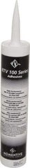 Momentive Performance Materials - 10.1 oz Tube White RTV Silicone Joint Sealant - 204.44°F Max Operating Temp, 20 min Tack Free Dry Time, 24 hr Full Cure Time, Series RTV100 - Exact Industrial Supply