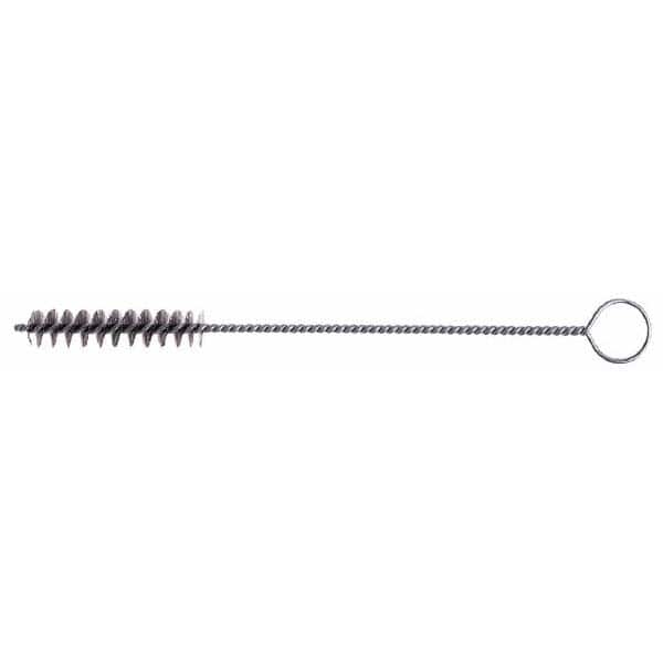 Red Head - 4" Long x 1/2" Diam Nylon Spiral Brush - Exact Industrial Supply