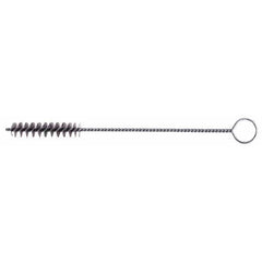 Red Head - 4" Long x 1/2" Diam Nylon Spiral Brush - Exact Industrial Supply