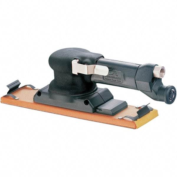 Dynabrade - 0.3 hp Inline Finishing Sander - 18 CFM Air Consumption, 6.21 bar Air Pressure, 1/4 NPT Inlet - Exact Industrial Supply
