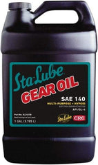 CRC - 1 Gal Bottle, Mineral Gear Oil - 27.5 St Viscosity at 100°C, ISO 460 - Exact Industrial Supply