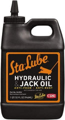 CRC - 1 Qt Bottle Petroleum Oil Hydraulic Oil - 0150°F, SAE 20, ISO 46, 49.5 to 58 cPs40 C cP - Exact Industrial Supply