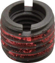 E-Z LOK - M14x2.00 Internal, 7/8-9 External, Metric Coarse, 11/16" Insert Length, Standard Wall Thread Locking Inserts - Carbon Steel, Smooth/Rolled Finish, Grade C12L14, Use Tool 500-7 - Exact Industrial Supply