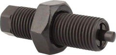 De-Sta-Co - 7/32" Stroke Len, 0.02 Cu In Volume, 0.11 Sq In Effective Piston Area, Hydraulic, Single Acting, Threaded Body Clamp Cylinder - 279 Lb at 3,000 psig Max Output, 1.41" Body Thread Len, 1.66" OAL, 0.19" Projection Len, 0.15" Projection Diam - Exact Industrial Supply