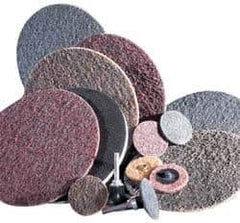 3M - 2" Disc Diam, 11 Grit, Aluminum Oxide Quick Change Disc - Type R Attaching System, Nonwoven, Brown, Coarse Grade, 25,000 RPM - Exact Industrial Supply