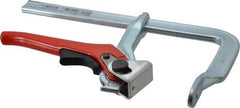Bessey - 4" Deep Throat, 8" Max Capacity, Standard Sliding Arm Clamp - 660 Lb Clamping Pressure - Exact Industrial Supply