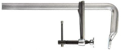 Bessey - 4-3/4" Deep Throat, 24" Max Capacity, Standard Sliding Arm Clamp - 1,320 Lb Clamping Pressure, 0.7" Spindle Diam - Exact Industrial Supply