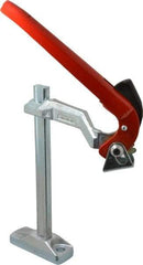 Bessey - 2,220 Lb Holding Capacity, 9.5" Max Opening Capacity, 2,220 Lb Clamping Pressure, Manual Hold Down Clamp - 12.6" Clamp Height, Mounting Holes, Steel - Exact Industrial Supply