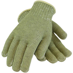 07-KA730/XL Gloves W/ACP Technology - Kevlar ACP 7 Gauge Seamless Knit - M. Wgt - Kevlar Lined - Green - Exact Industrial Supply