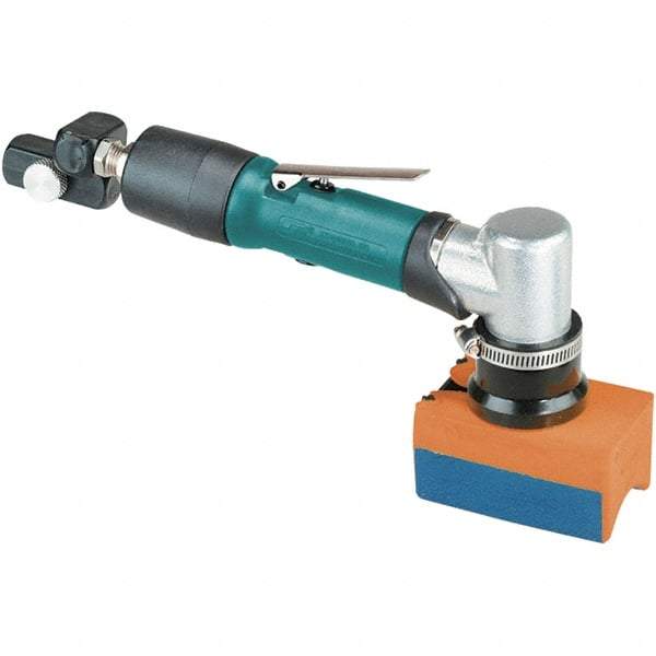 Dynabrade - 0.12 hp, 15,000 RPM Finishing Sander - 20 CFM Air Consumption, 6.21 bar Air Pressure, 1/4 NPT Inlet - Exact Industrial Supply