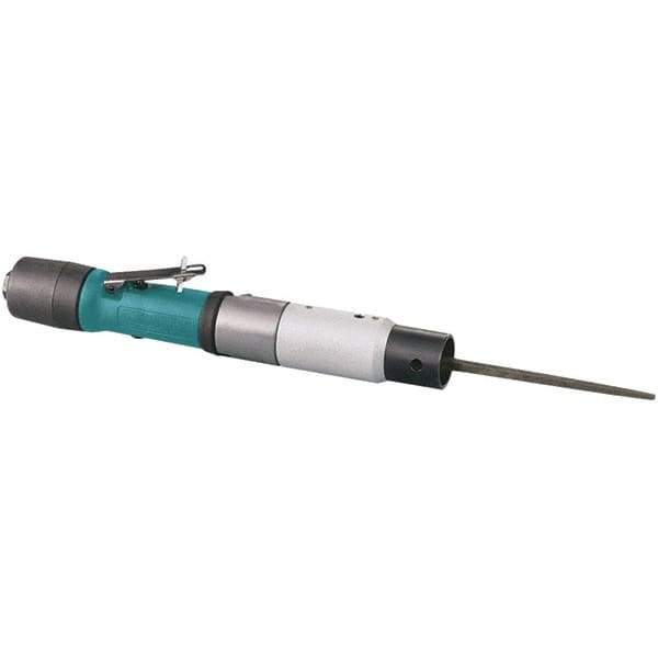 Dynabrade - 21 CFM Air Consumption, 13/32 Inch Long Stroke, Round Air File - 2,400 Blow per Minute, 6.21 bar Air Pressure, 1/4 NPT Inlet - Exact Industrial Supply
