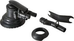 Ingersoll-Rand - 12,000 OPM, 15.5 CFM Air Consumption, Palm Air Orbital Sander - Round Pad, 1/4 NPT Inlet - Exact Industrial Supply