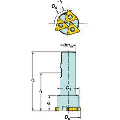 328-044B25-13M Grooving Cutter - Exact Industrial Supply
