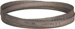 Lenox - 4 to 6 TPI, 12' 6" Long x 1-1/4" Wide x 0.042" Thick, Welded Band Saw Blade - Bi-Metal, Toothed Edge, Raker Tooth Set, Flexible Back - Exact Industrial Supply